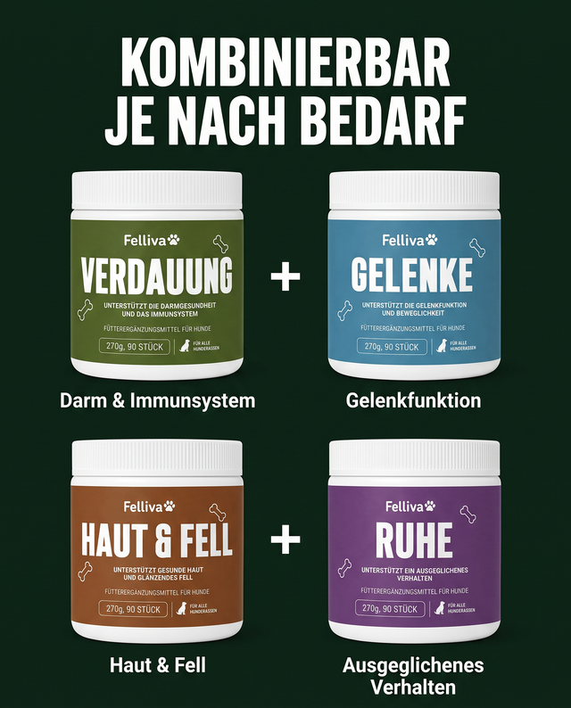 Felliva Haut & Fell 270g (90 Stück)