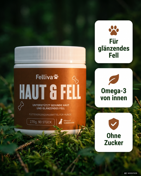 Felliva Haut & Fell 270g (90 Stück)